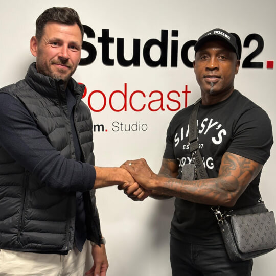 Nigel Benn and Darren Barker